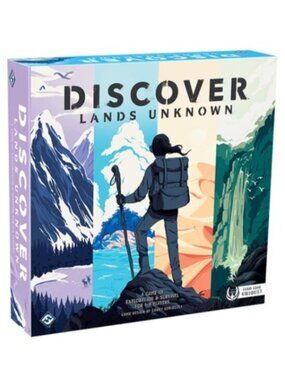 Fantasy Flight Games 𝗗𝗜𝗦𝗖𝗢𝗩𝗘𝗥 𝗟𝗔𝗡𝗗𝗦 𝗨𝗡𝗞𝗡𝗢𝗪𝗡 Board Game